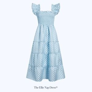 Hill House Ellie Nap Dress Snowflake Brocade Size S *NWT*